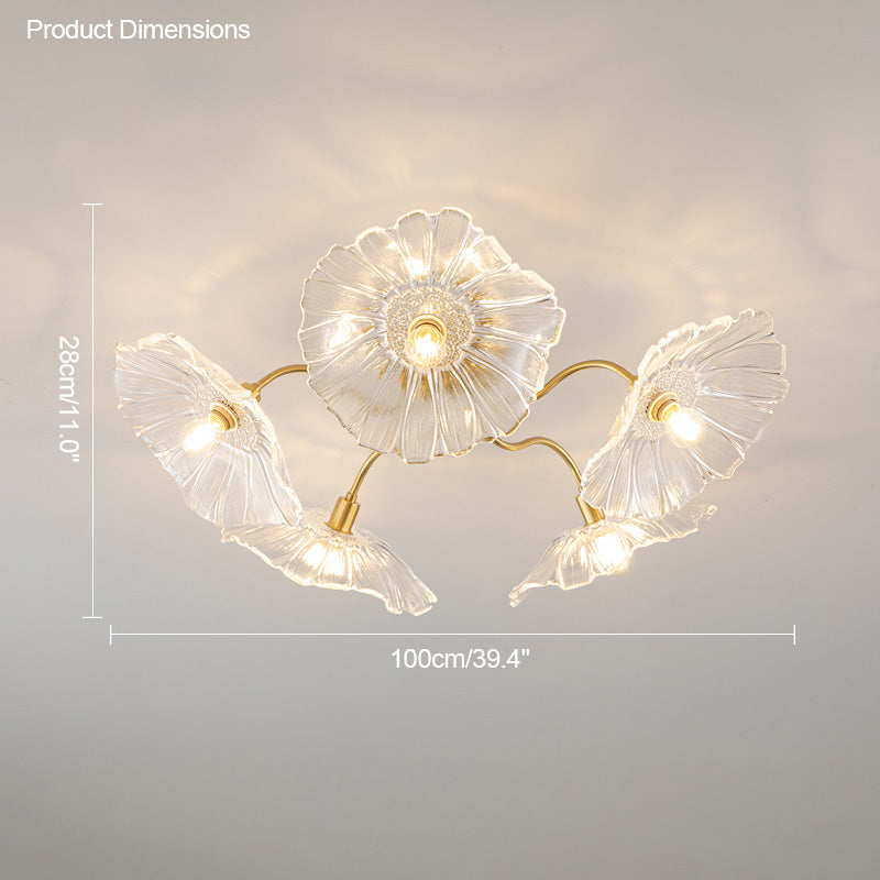 WOMO Lotus Leaf Ceiling Light WM1026