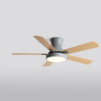 Ventilateur de plafond plat en bois WOMO-WM5014