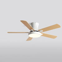Ventilateur de plafond plat en bois WOMO-WM5014