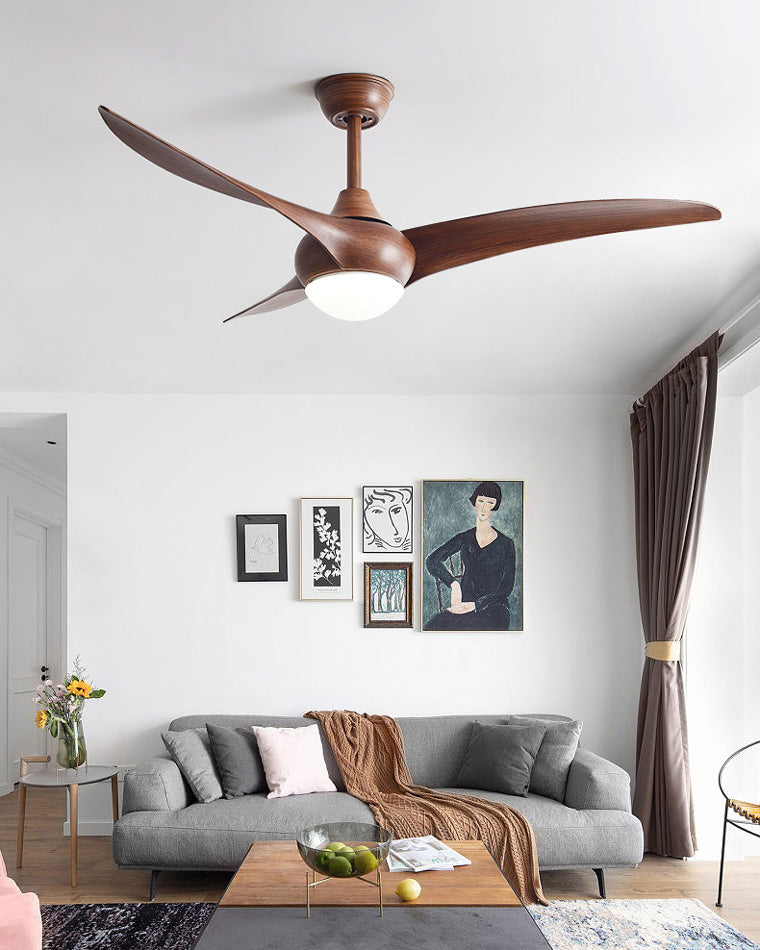 WOMO 3-Blatt-Deckenventilator mit Lampe - WM5016
