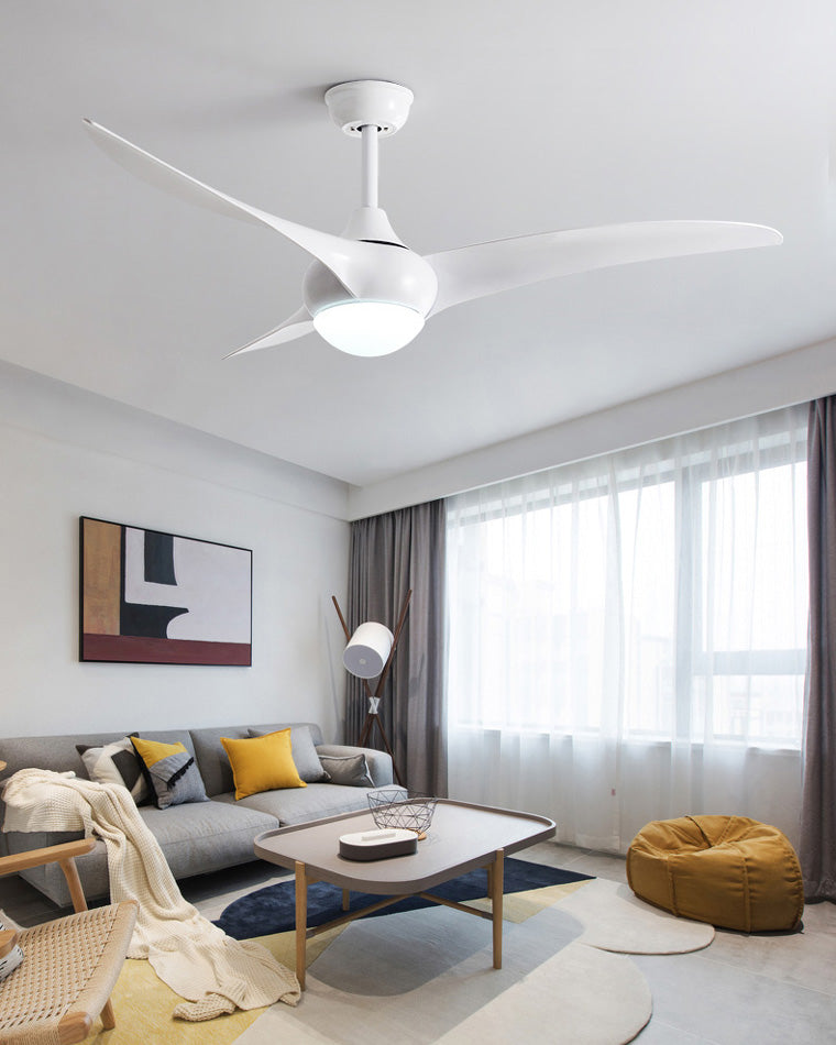 WOMO 3-Blatt-Deckenventilator mit Lampe - WM5016