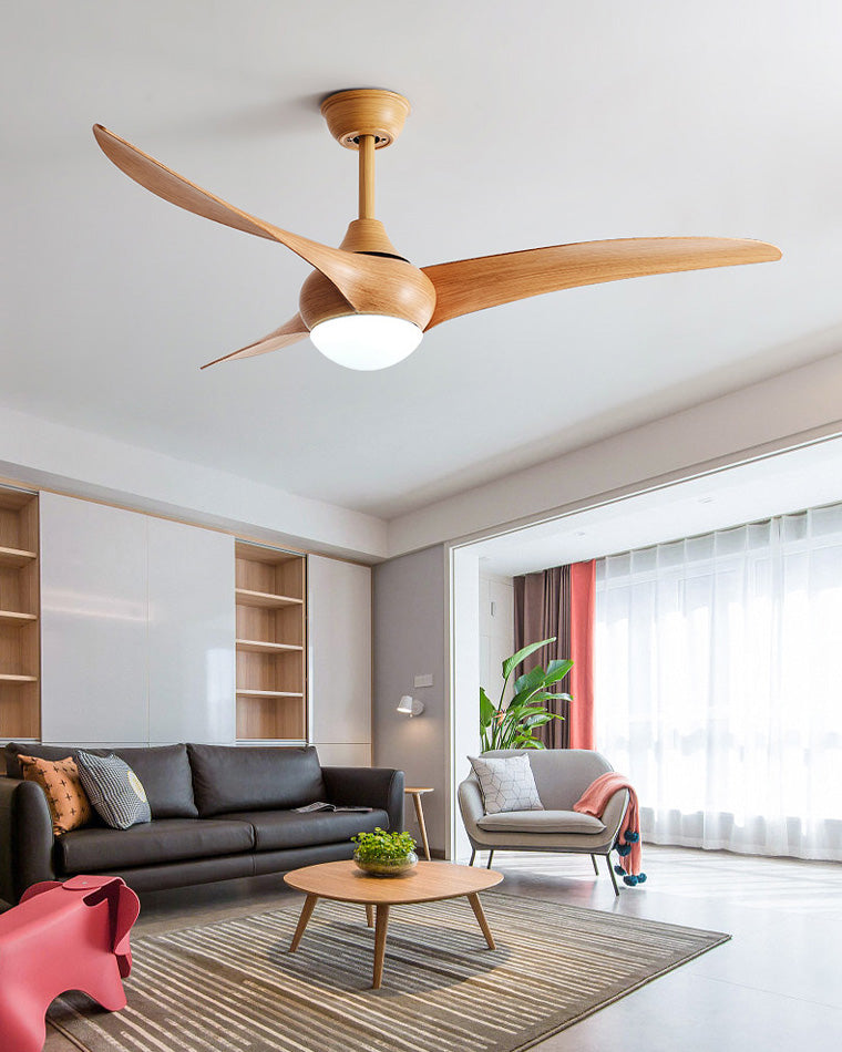 WOMO 3-Blatt-Deckenventilator mit Lampe - WM5016