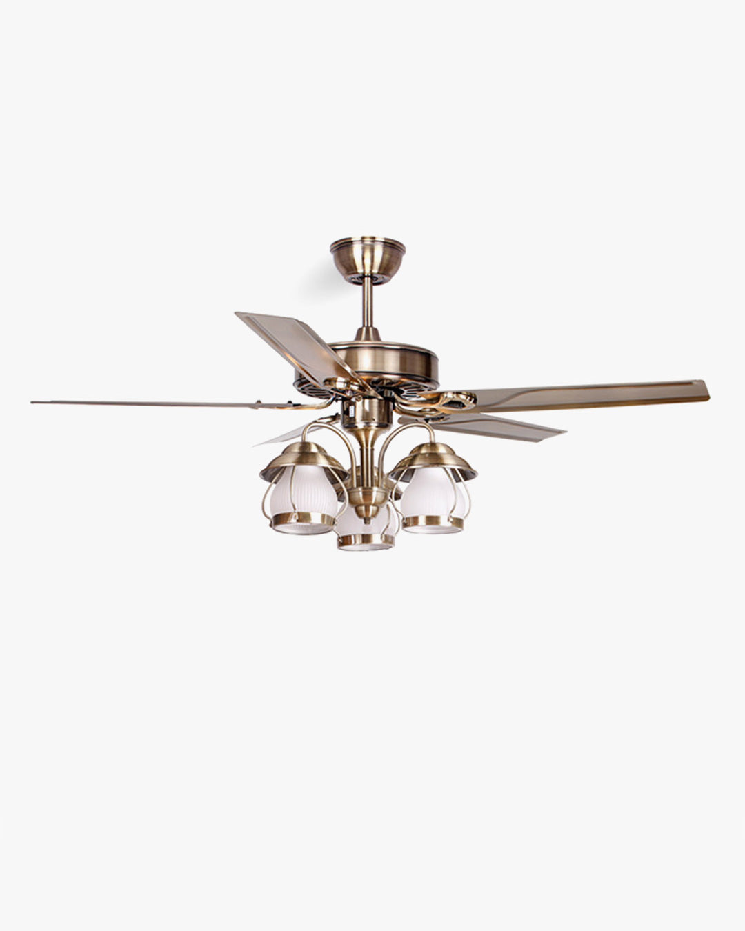 WOMO 52 Vintage Deckenventilator Kronleuchter-WM5031