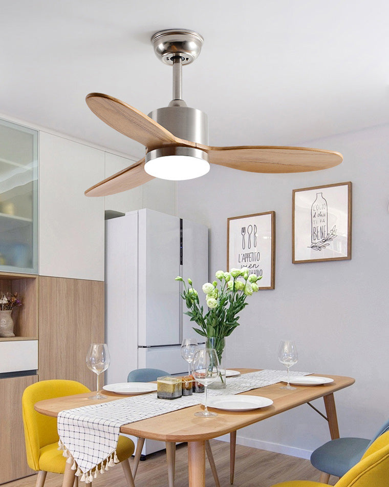 WOMO Mid Century Modern Deckenventilatorlampe-WM5034