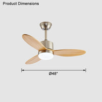 Lampe de ventilateur de plafond WOMO Mid Century Modern - WM5043