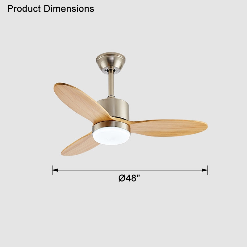 WOMO Mid Century Modern Deckenventilatorlampe-WM5043