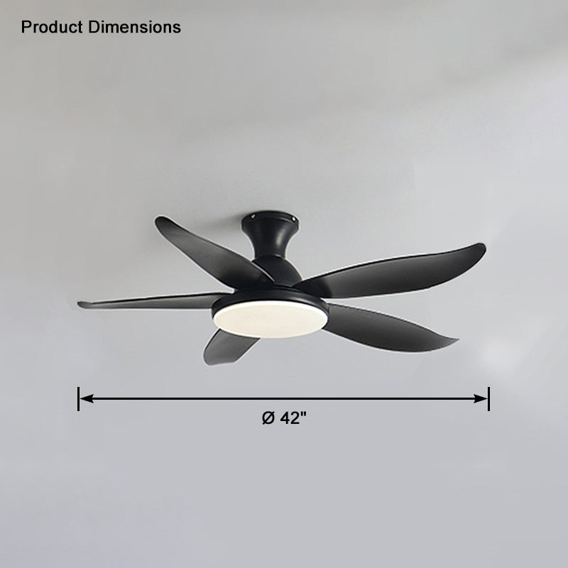 WOMO Flat, Modern Ceiling Fan Lamp-WM5062