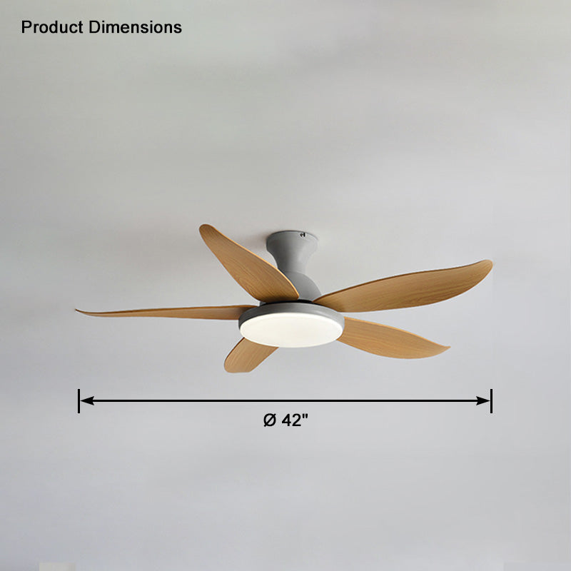 WOMO Flache, moderne Deckenventilatorlampe-WM5062