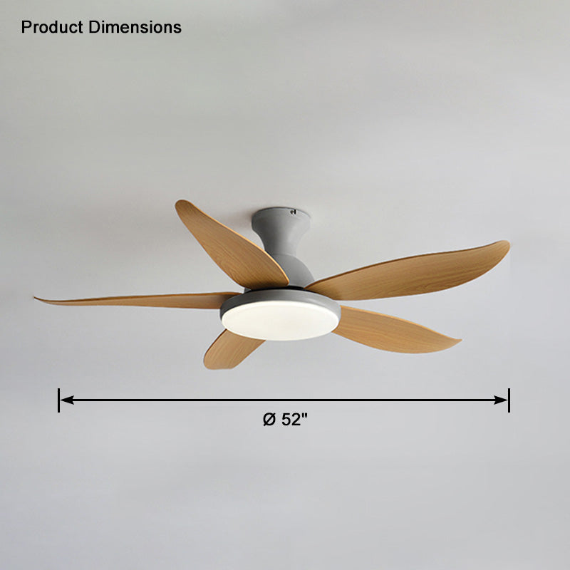WOMO Flache, moderne Deckenventilatorlampe-WM5062