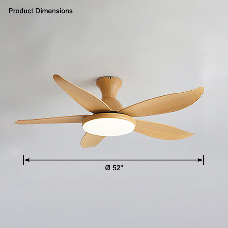 WOMO Flat, Modern Ceiling Fan Lamp-WM5062