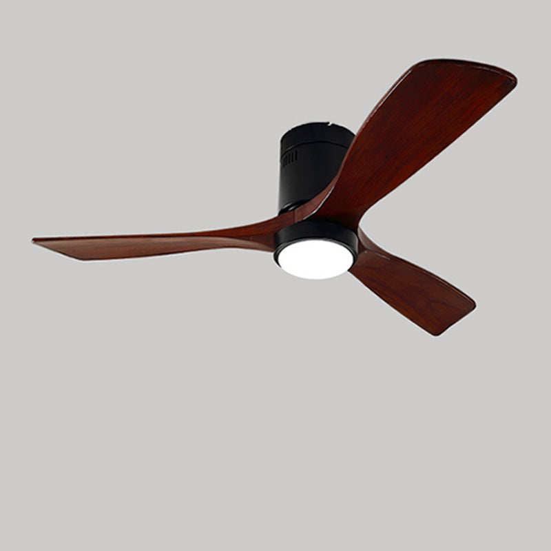 WOMO Mid-Century Modern Hugger Deckenventilatorlampe-WM5067