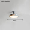 WOMO Scandi Low Profile Deckenventilatorlampe-WM5077 thumbnail