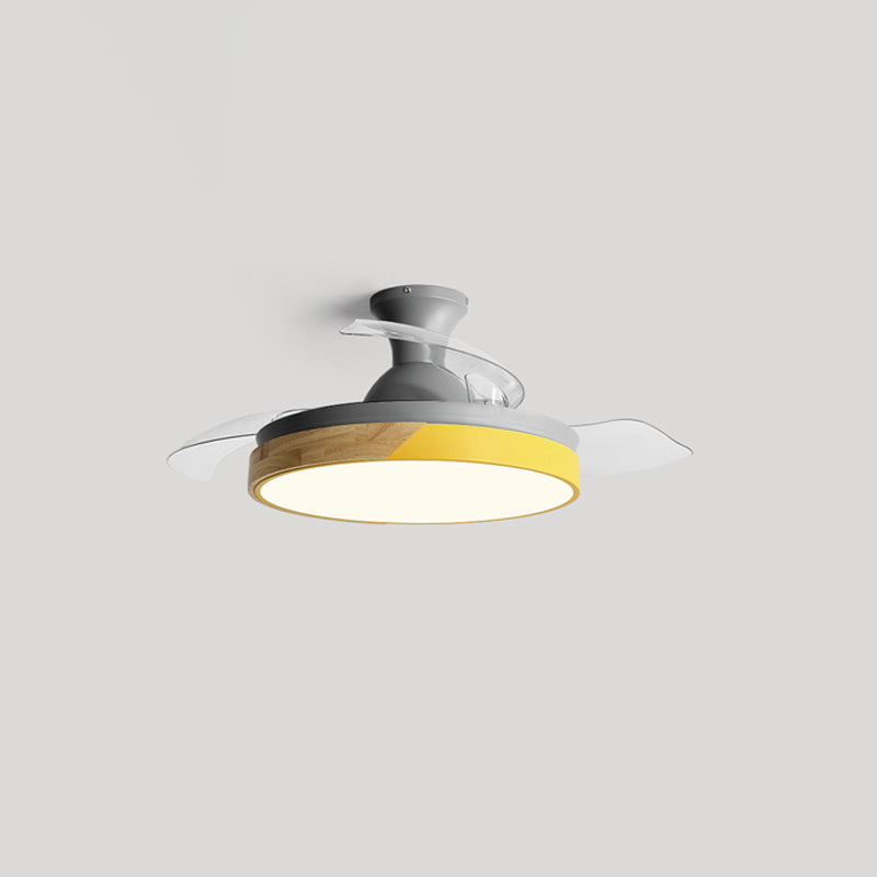 WOMO Scandi Low Profile Deckenventilatorlampe-WM5077