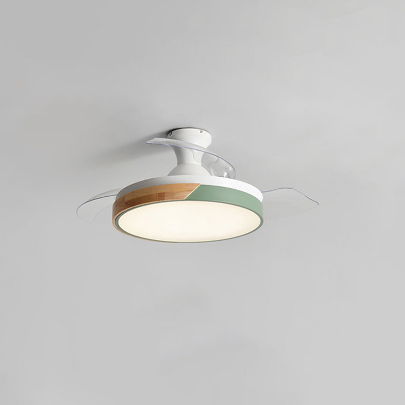 WOMO Scandi Low Profile Deckenventilatorlampe-WM5077