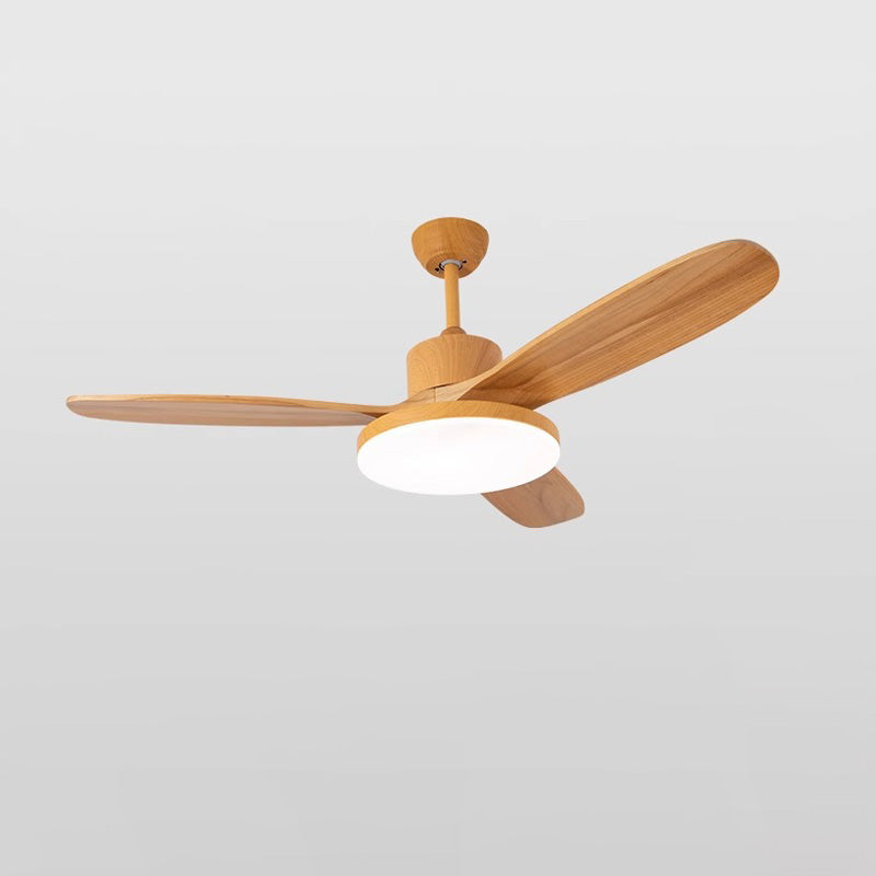 WOMO Deckenventilatorlampe mit 3 Holzflügeln-WM5090