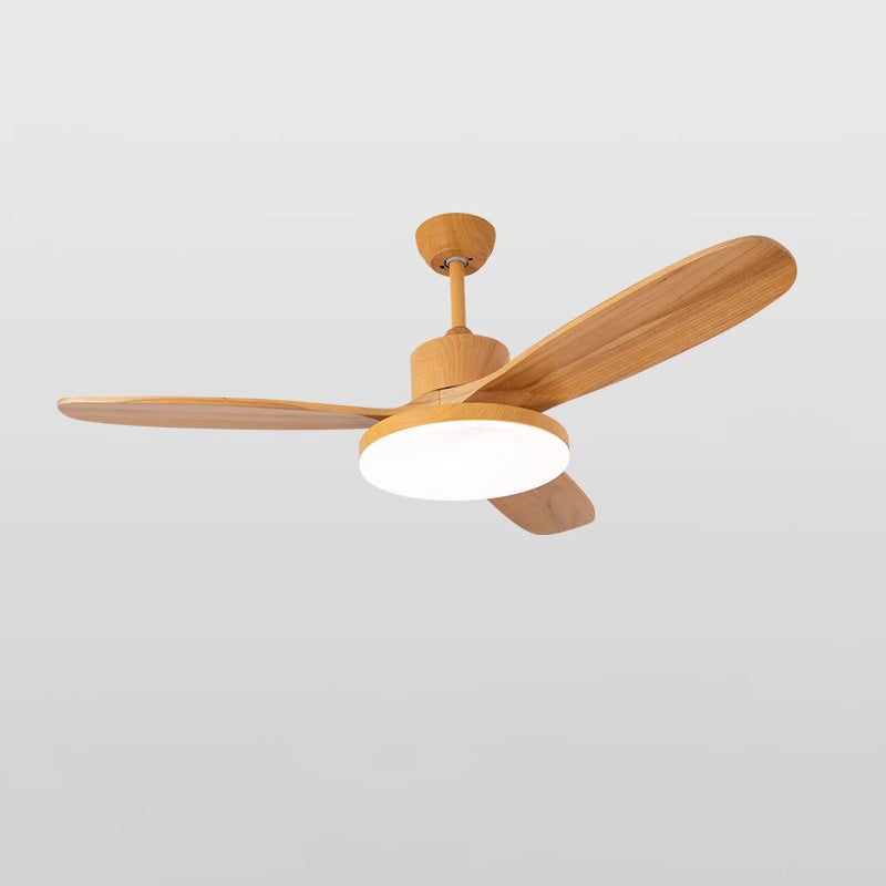 WOMO Deckenventilatorlampe mit 3 Holzflügeln-WM5090