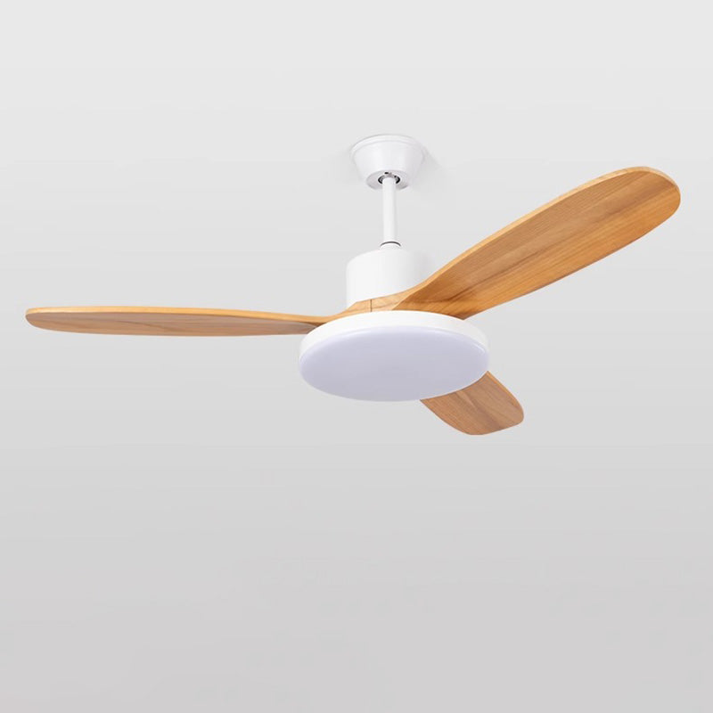 WOMO Deckenventilatorlampe mit 3 Holzflügeln-WM5090