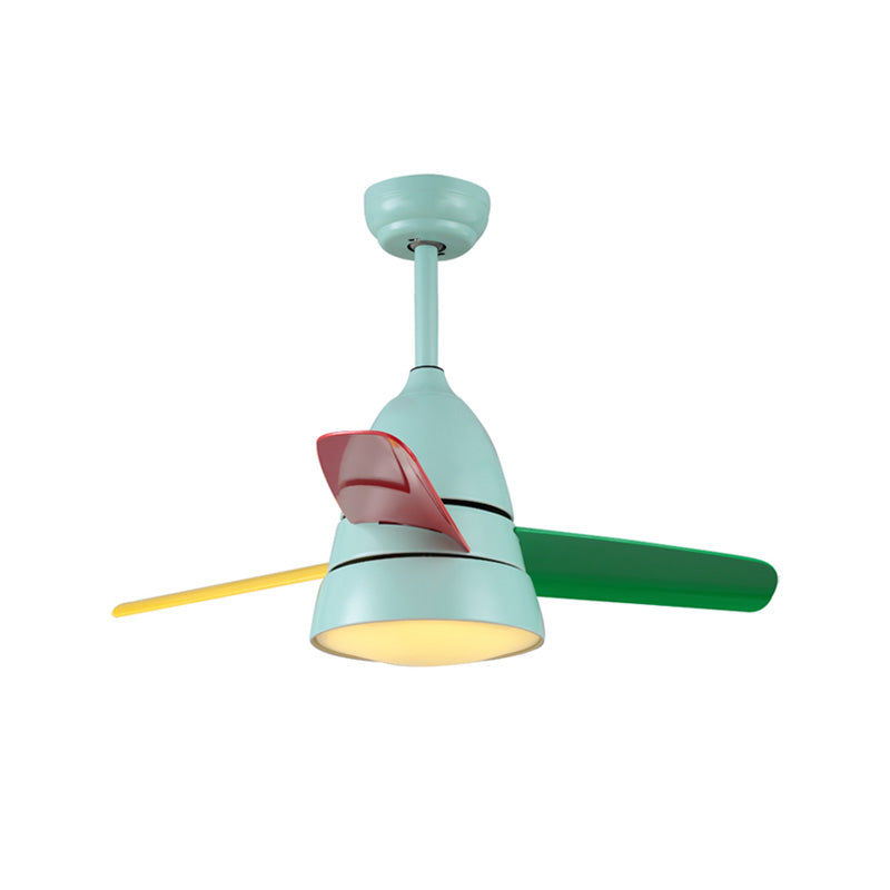 WOMO 3-Blatt-Deckenventilator mit konischer Form und Lampe - WM5099