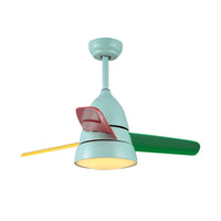 WOMO 3-Blatt-Deckenventilator mit konischer Form und Lampe - WM5099