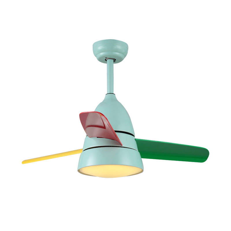 WOMO 3-Blatt-Deckenventilator mit konischer Form und Lampe - WM5099