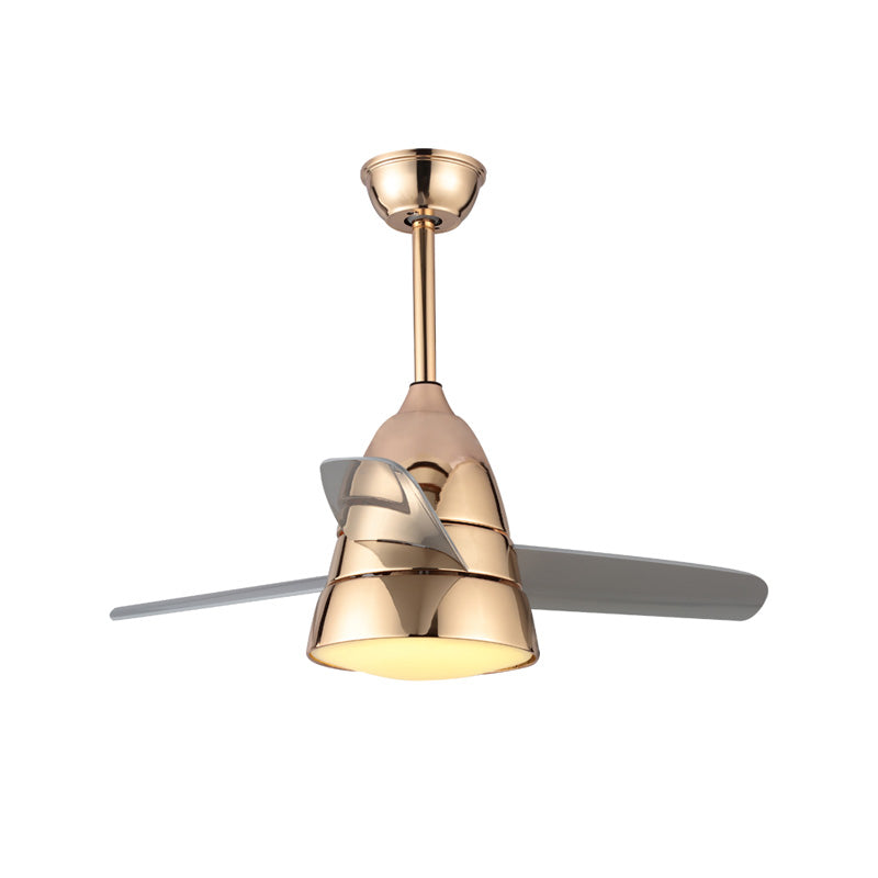 WOMO 3-Blatt-Deckenventilator mit konischer Form und Lampe - WM5099