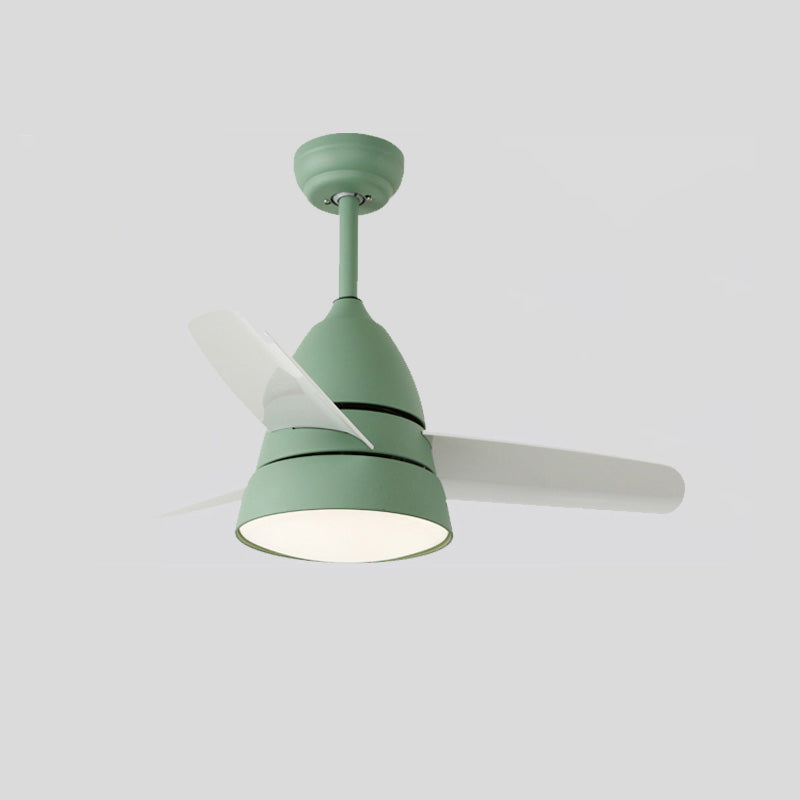 WOMO 3-Blatt-Deckenventilator mit konischer Form und Lampe - WM5099