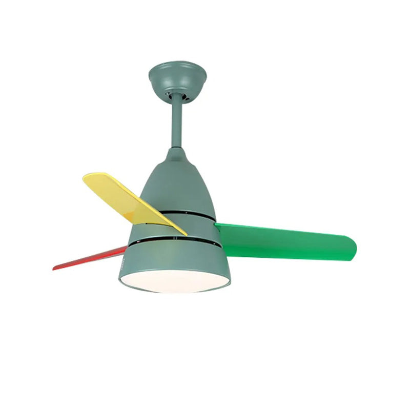WOMO 3-Blatt-Deckenventilator mit konischer Form und Lampe - WM5099