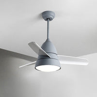 WOMO 3-Blatt-Deckenventilator mit konischer Form und Lampe - WM5099