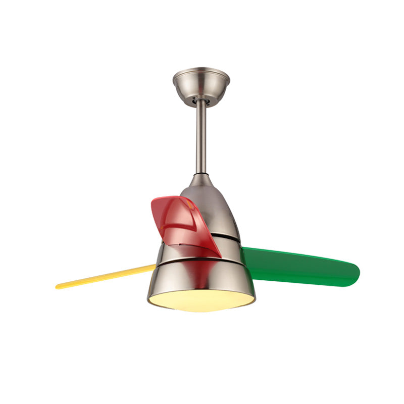 WOMO 3-Blatt-Deckenventilator mit konischer Form und Lampe - WM5099