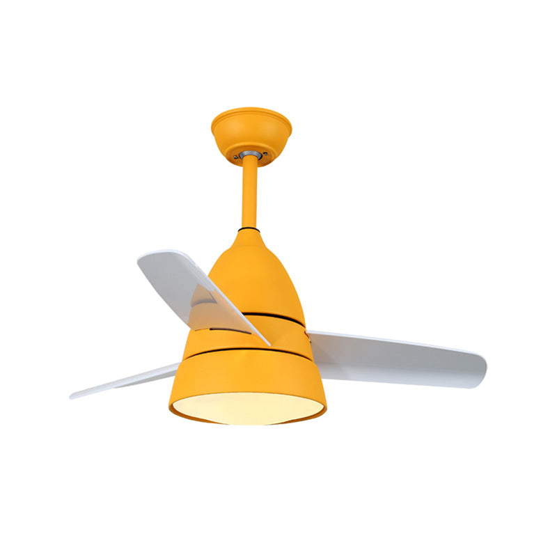 WOMO 3-Blatt-Deckenventilator mit konischer Form und Lampe - WM5099
