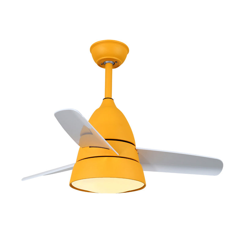 WOMO 3-Blatt-Deckenventilator mit konischer Form und Lampe - WM5099