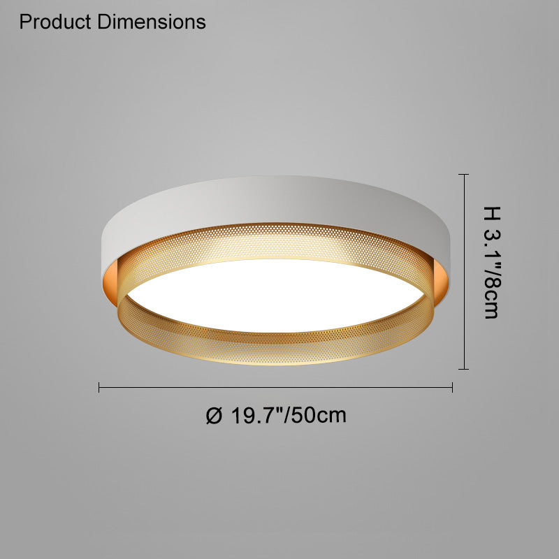 WOMO Plafonnier rond creux-WM1019