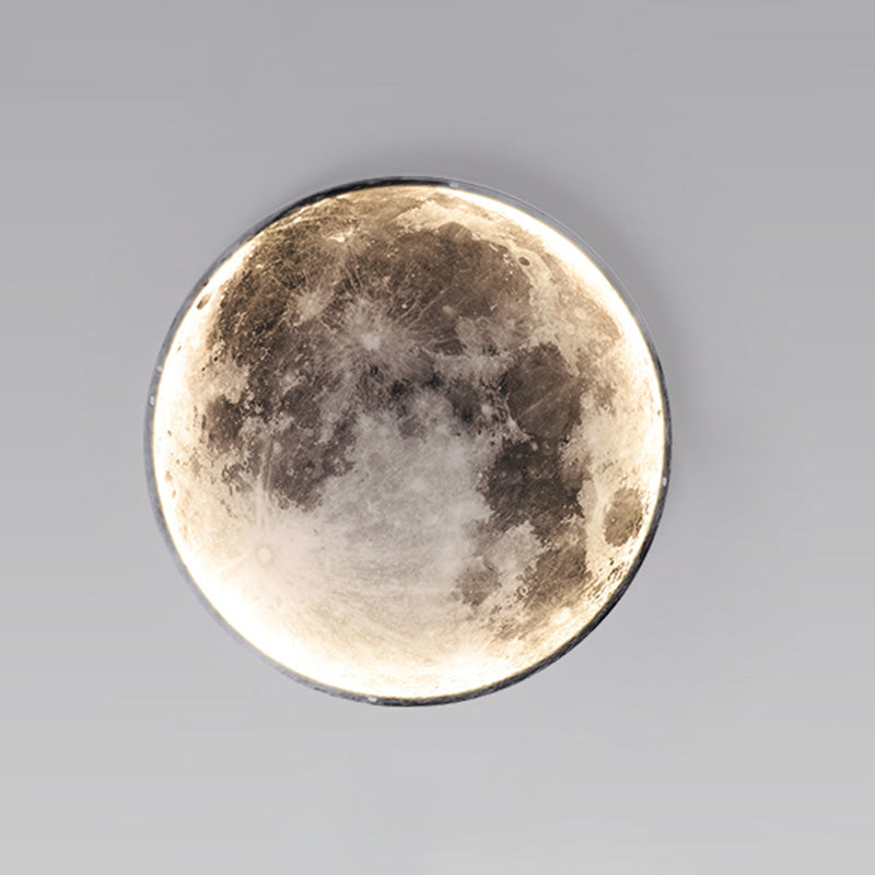 WOMO Mond/Erde Runde Wandleuchte-WM6102