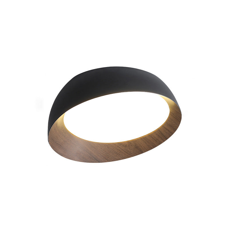 WOMO Asymmetrical Ceiling Light with Wood Grain - WM1016