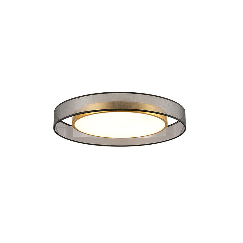 WOMO Plafonnier Rond en Tissu-WM1033