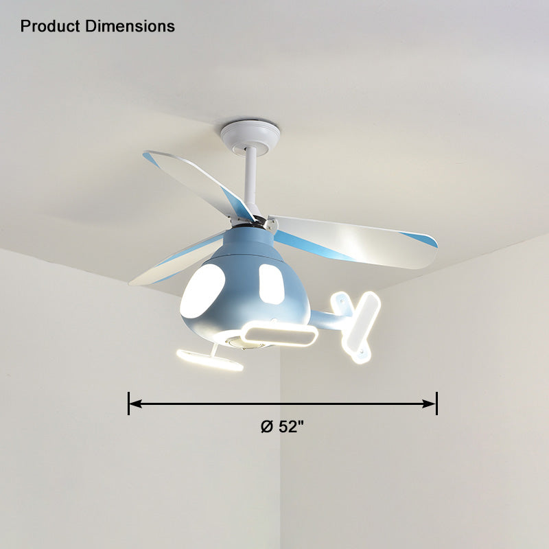 WOMO Flugzeug-Deckenventilatorlampe-WM5105