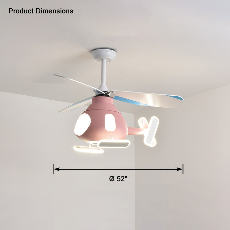 WOMO Flugzeug-Deckenventilatorlampe-WM5105