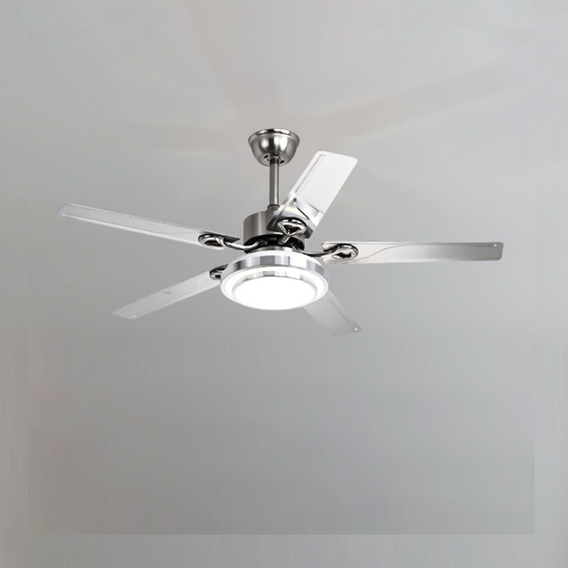 WOMO Slimline Edelstahl-Deckenventilatorlampe-WM5112