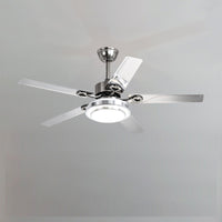 WOMO Slimline Stainless Steel Ceiling Fan Lamp - WM5112
