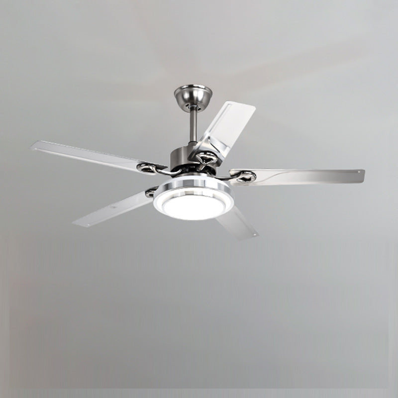 WOMO Slimline Edelstahl-Deckenventilatorlampe-WM5112