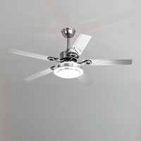 WOMO Slimline Stainless Steel Ceiling Fan Lamp - WM5112