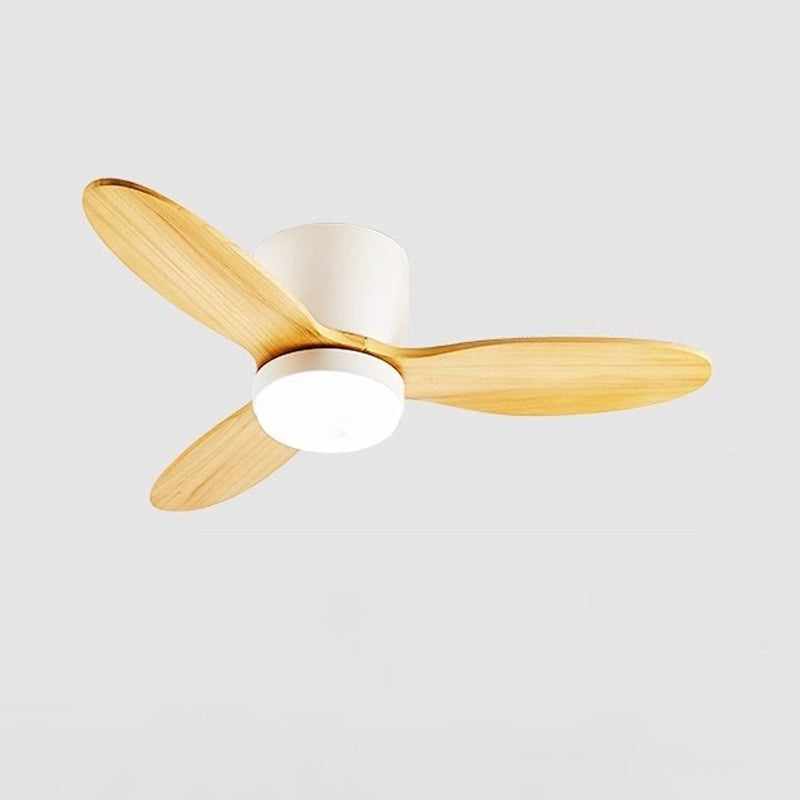WOMO Mid Century Modern Hugger Deckenventilatorlampe-WM5115