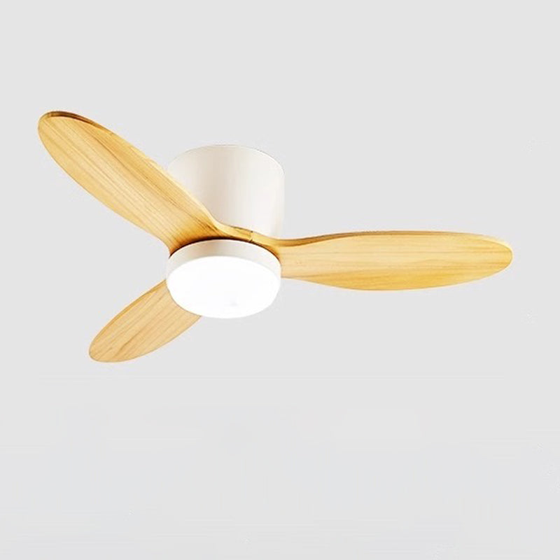 WOMO Mid Century Modern Hugger Deckenventilatorlampe-WM5115