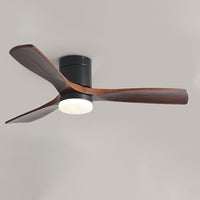 WOMO 3-Blade Wooden Fan Ceiling Light WM5116