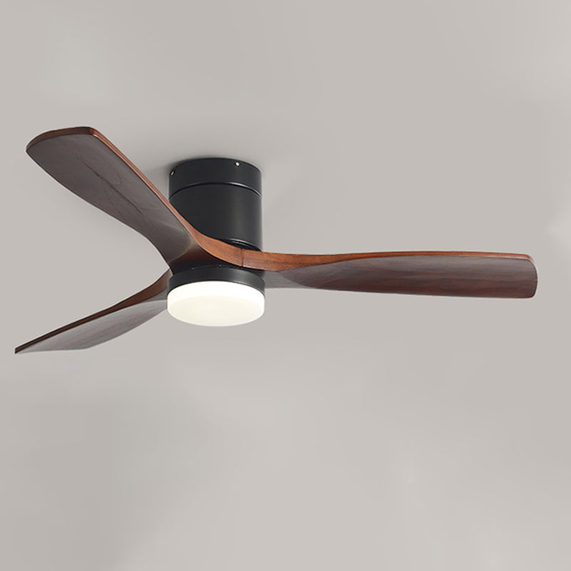 WOMO 3-Blatt-Holzflügel-Deckenventilatorlampe WM5116