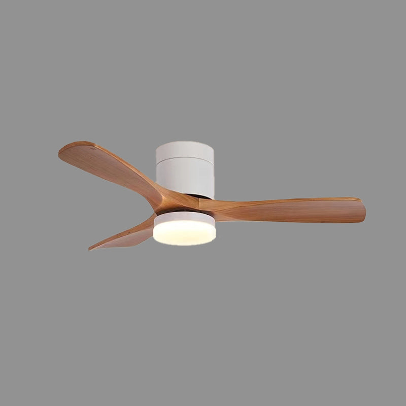 WOMO 3-Blatt-Holzflügel-Deckenventilatorlampe WM5116