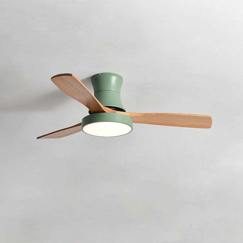 WOMO 3 Holzflügel Deckenventilator Lampe – WM5120