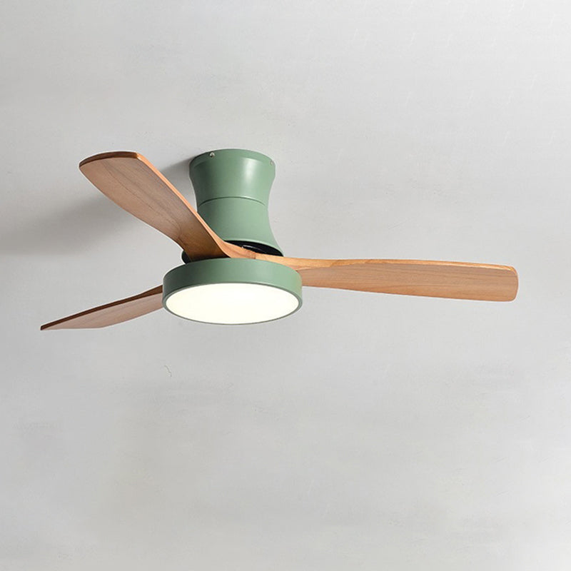 WOMO 3 Holzflügel Deckenventilator Lampe – WM5120