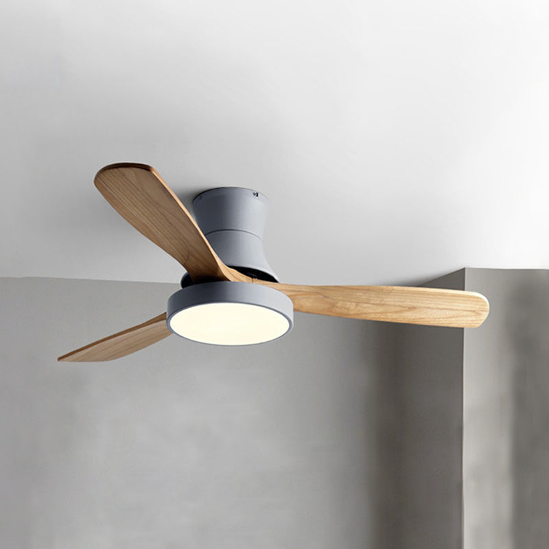 WOMO 3 Holzflügel Deckenventilator Lampe – WM5120