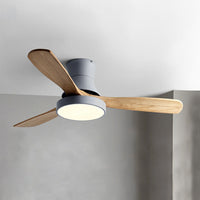 WOMO 3 Wooden Blade Ceiling Fan Lamp – WM5120